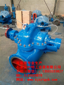 S SH大流量臥式雙吸泵 S SH大流量臥式雙吸泵